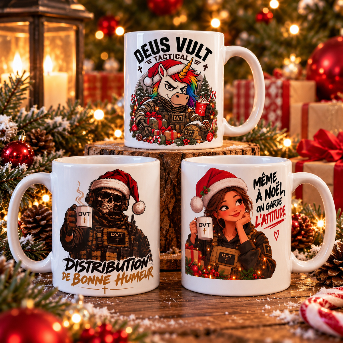 Mug de Noel DVT
