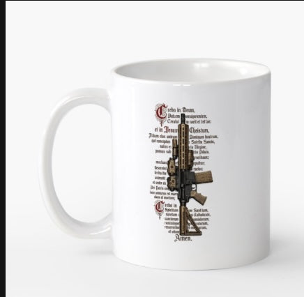 Mug DVT – Credo du Guerrier
