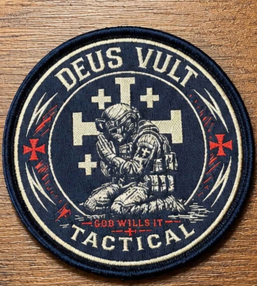 Patch Velcro DEUS VULT TACTICAL