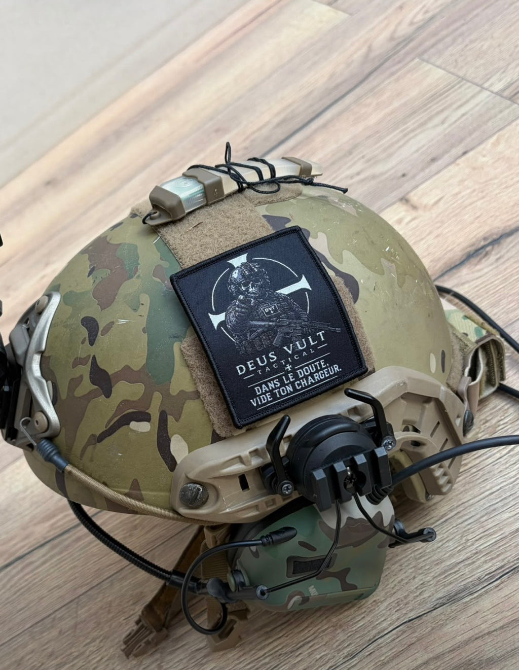Patch Velcro DVT - dans le doute vide ton chargeur